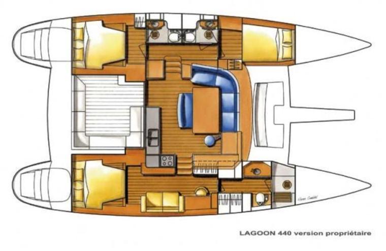 44′ Lagoon Catamaran Sunshine Boating