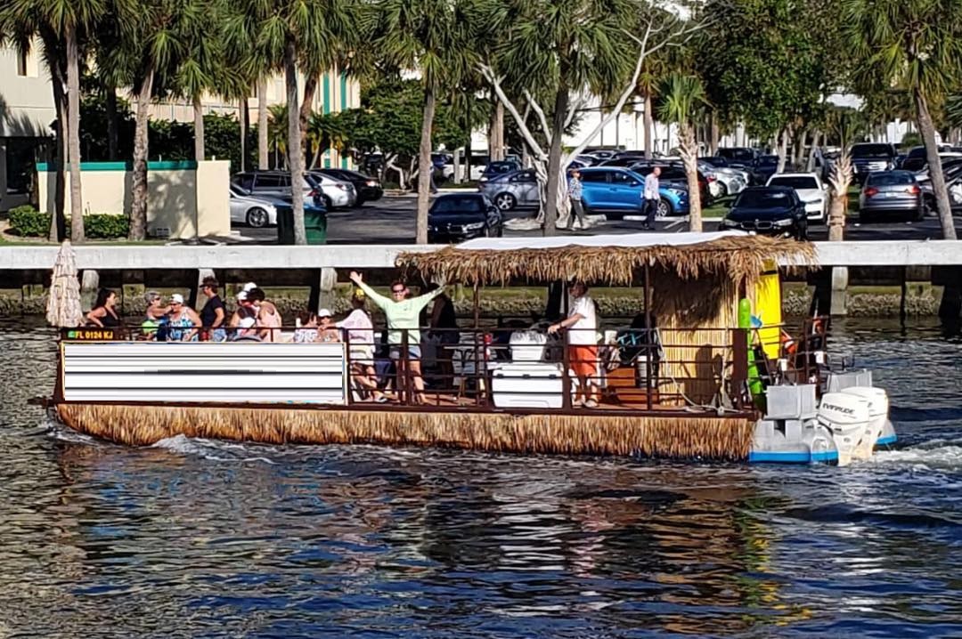 tiki boat tour fort lauderdale